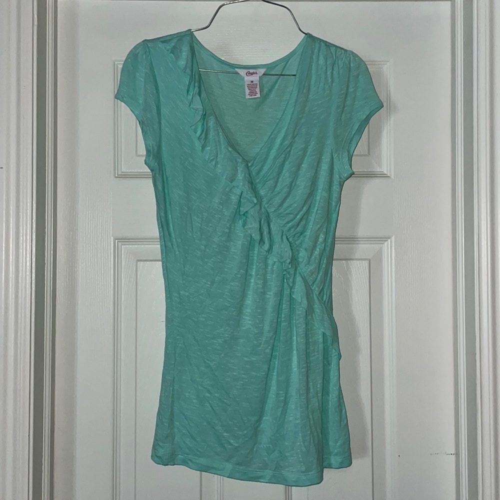 Candie’s Teal Medium Top